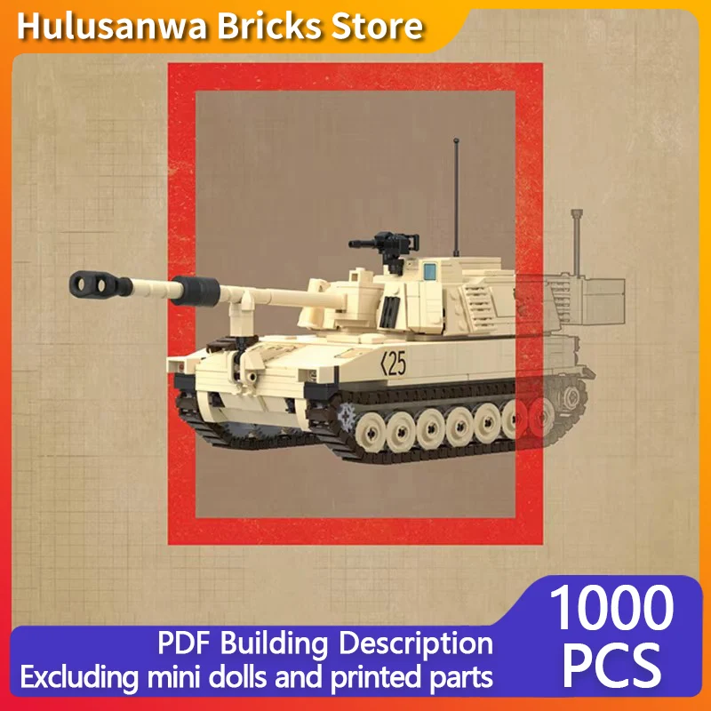 M109 Modern Military Tanks Model MOC Building Bricks War Equipment Modular Technology Gifts Holiday Assemble Children Toys Suit
M109 Modern Military Tanks Model MOC Building Bricks War Equipment Modular Technology Gifts Holiday Assemble Children Toys Suit