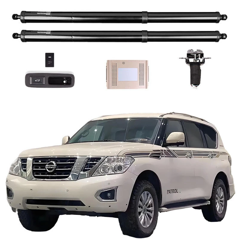 Электрический подъемник задней двери багажника, автоматическое автоматическое открытие багажника, комплект привода для дрифта, датчик ног для Nissan Патруль 2012+
Электрический подъемник задней двери багажника, автоматическое автоматическое открытие багажника, комплект привода для дрифта, датчик ног для Nissan Патруль 2012+