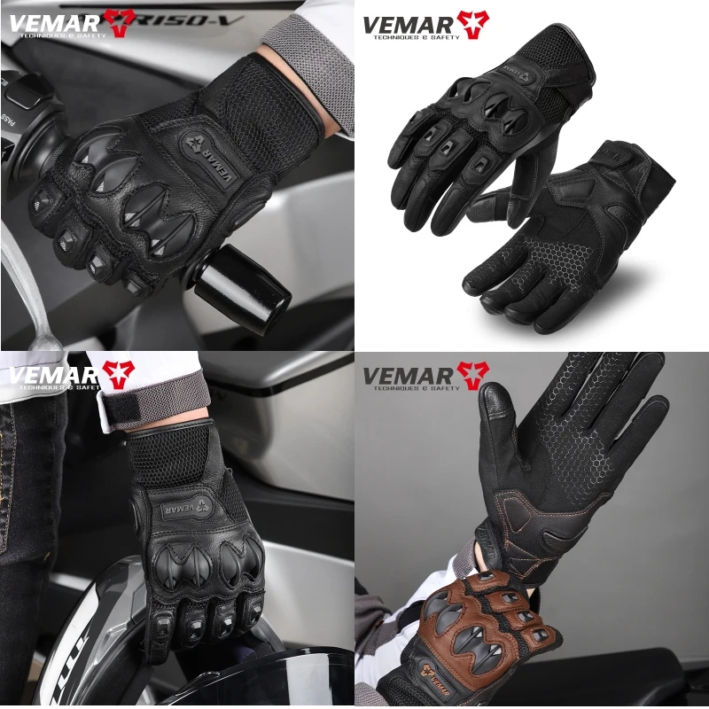 Retro Summer Motorcycle Gloves Men Women Breathable Mesh Gloves Sheepskin Vintage Soft Full Finger Motorcycle Riding Gloves
Retro Summer Motorcycle Gloves Men Women Breathable Mesh Gloves Sheepskin Vintage Soft Full Finger Motorcycle Riding Gloves