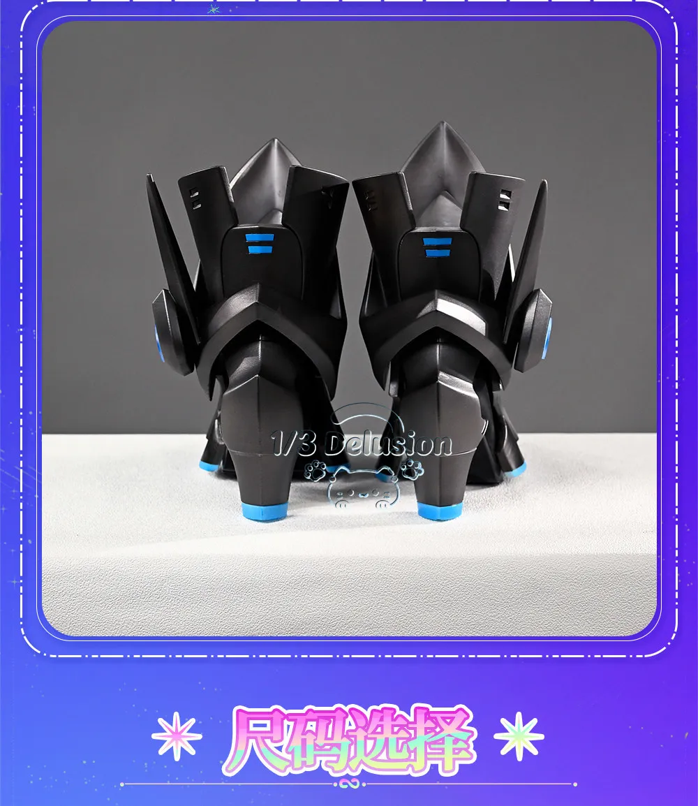 Honkai Star Rail Silver Wolf Cosplay Shoes Game Anime Props Footwear Halloween Party Costumes Accessory 1/3 Delusion
Honkai Star Rail Silver Wolf Cosplay Shoes Game Anime Props Footwear Halloween Party Costumes Accessory 1/3 Delusion