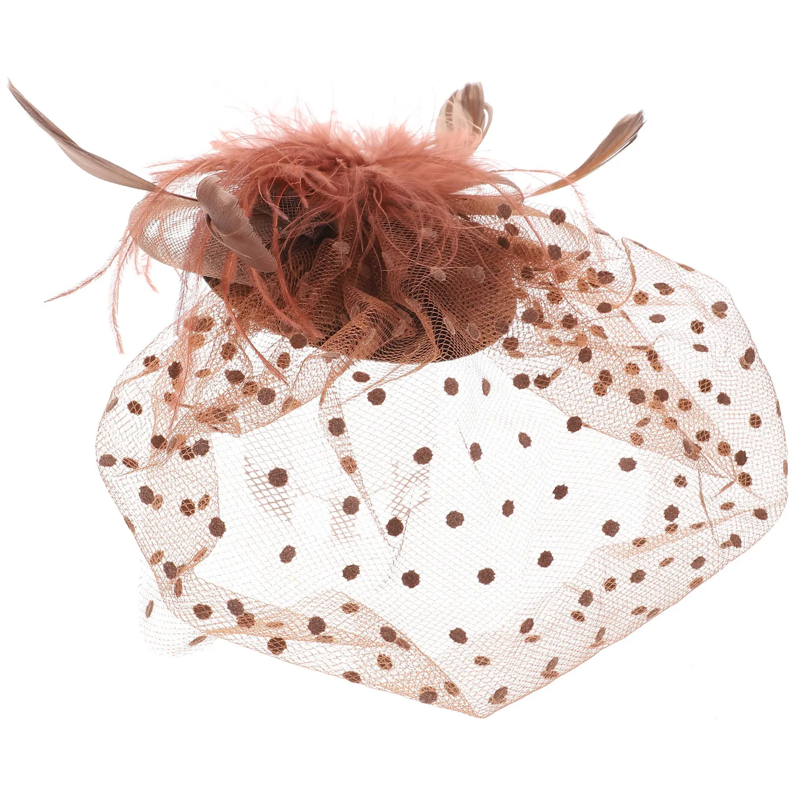 Легкий и элегантный головной убор из сетчатого тюля для женщин: фасцинатор для банкетов, свадеб, чаепитий
Легкий и элегантный головной убор из сетчатого тюля для женщин: фасцинатор для банкетов, свадеб, чаепитий