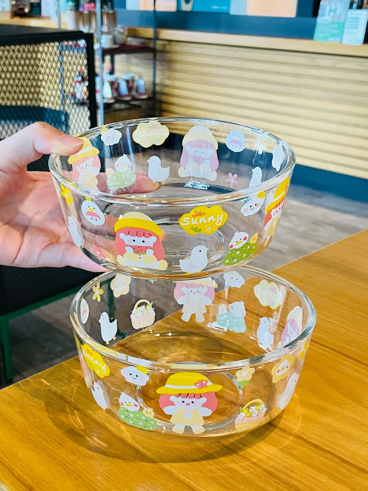 Стеклянная миска большого размера для супа с лапшой быстрого приготовления, студенческое домашнее использование, специальная миска для микроволновой печи, мультяшный дизайн, милый круглый салат мавпа...
Стеклянная миска большого размера для супа с лапшой быстрого приготовления, студенческое домашнее использование, специальная миска для микроволновой печи, мультяшный дизайн, милый круглый салат мавпа...