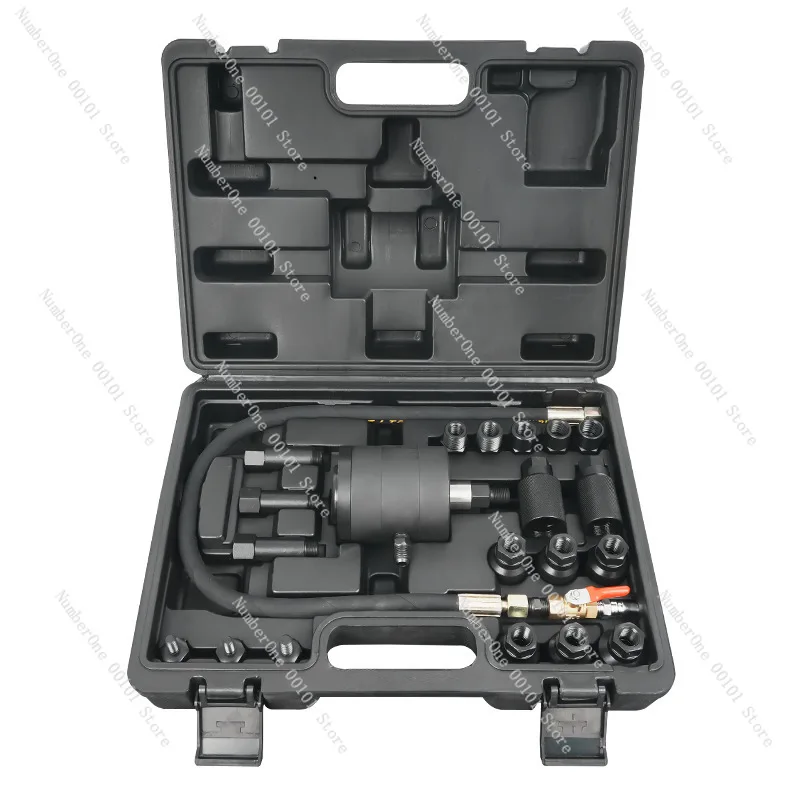 Pneumatic diesel injector removal tool set
Pneumatic diesel injector removal tool set