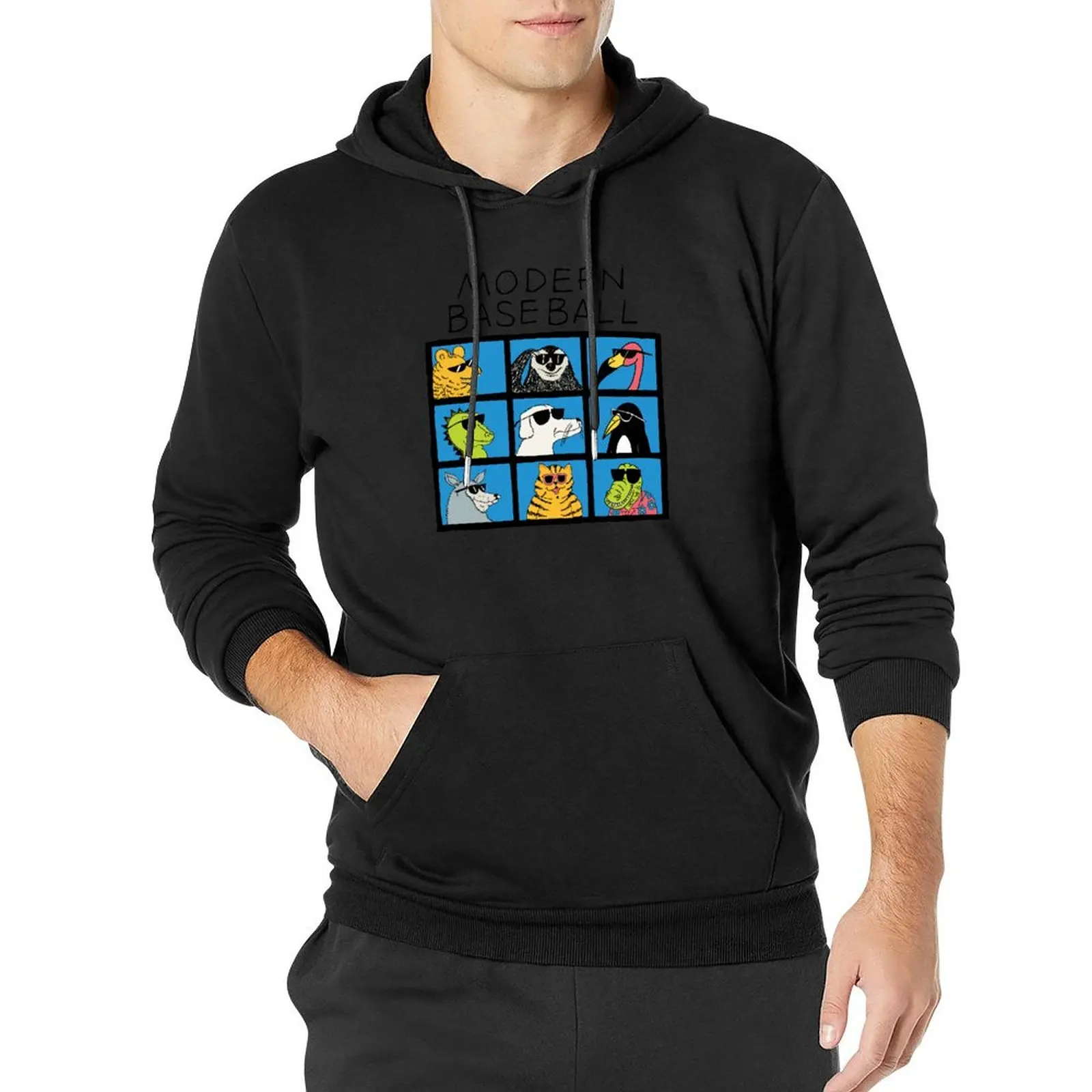 Modern Baseball - Animal Bunch Pullover Hoodie mens clothes anime clothing hoody
Modern Baseball - Animal Bunch Pullover Hoodie mens clothes anime clothing hoody