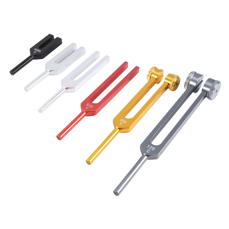 ABLB-Tuning Fork Set(128Hz 256Hz 512Hz 1024Hz 2048Hz 4096Hz)With Tuning Fork Hammer For Sound Healing Sound Vibration Tools Dura
ABLB-Tuning Fork Set(128Hz 256Hz 512Hz 1024Hz 2048Hz 4096Hz)With Tuning Fork Hammer For Sound Healing Sound Vibration Tools Dura