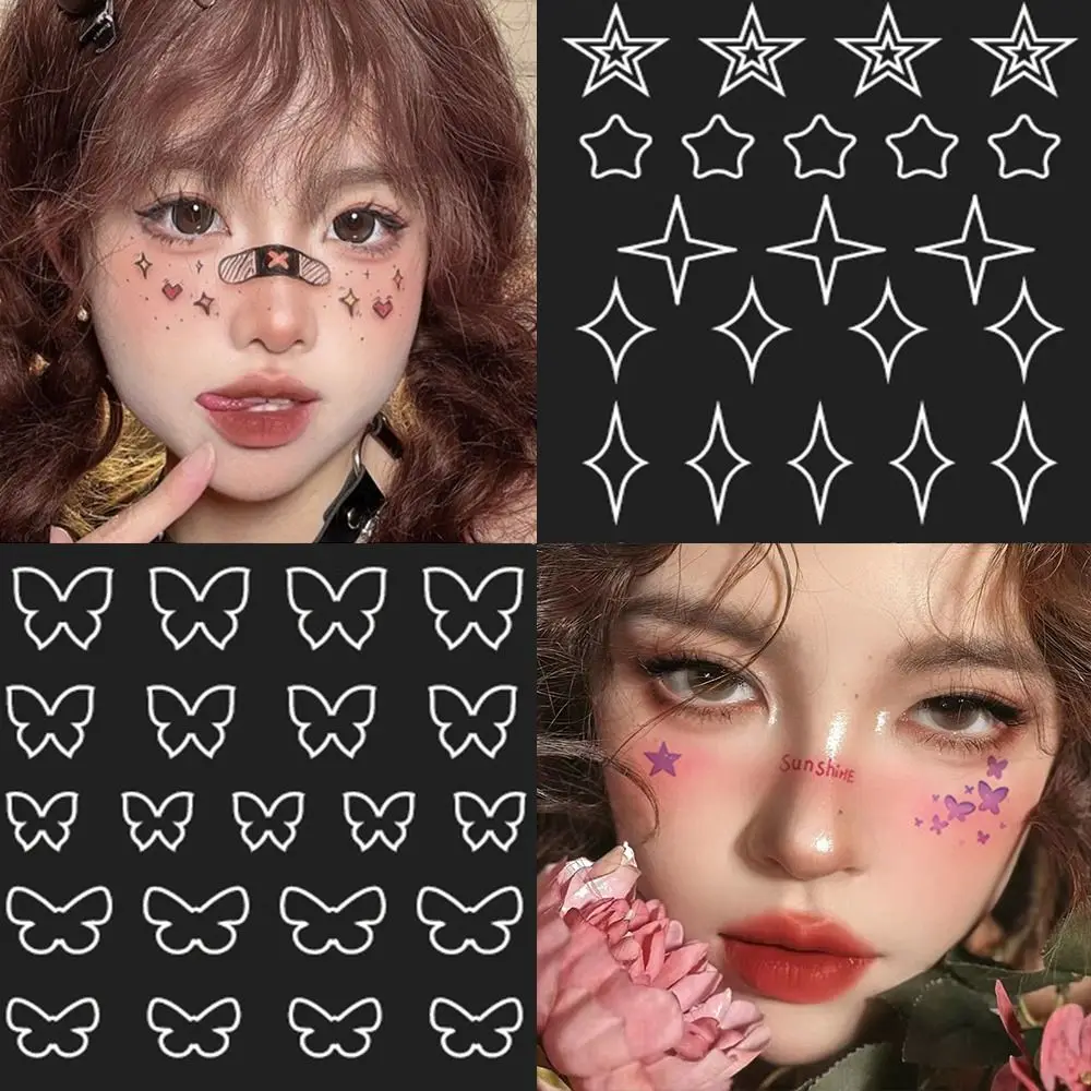 Face Paint Stencils Professional Body Art Paint Stencils for Adults Kids Easily Use Templates for Parties Makeup Tools
Face Paint Stencils Professional Body Art Paint Stencils for Adults Kids Easily Use Templates for Parties Makeup Tools