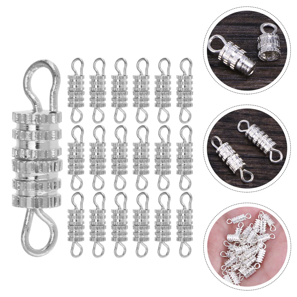 50pcs Copper Screw Clasps Jewelry Diy Supplies Necklace Bracelet Connectors Durable Shiny Easy Use Diy Accessories For Homemade
50pcs Copper Screw Clasps Jewelry Diy Supplies Necklace Bracelet Connectors Durable Shiny Easy Use Diy Accessories For Homemade