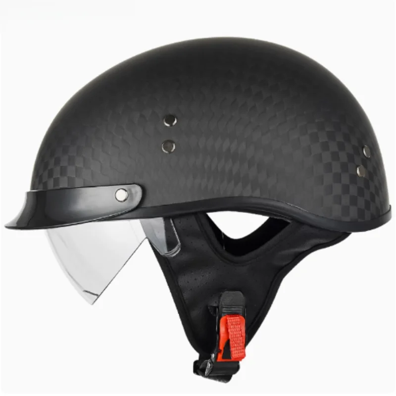 Halley Carbon Fiber Helmet Motorcycle Half Helmet Motorcycle Pedal Float Helmet Retro Helmets Lightweight Carbon Half
Halley Carbon Fiber Helmet Motorcycle Half Helmet Motorcycle Pedal Float Helmet Retro Helmets Lightweight Carbon Half