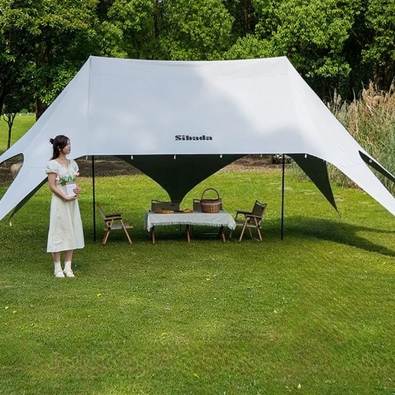 Outdoor Camping Sun Protection Sun Shelter Rainproof Portable Easy Installation Stable Large Size Shelter Windproof Fixed Rod
Outdoor Camping Sun Protection Sun Shelter Rainproof Portable Easy Installation Stable Large Size Shelter Windproof Fixed Rod