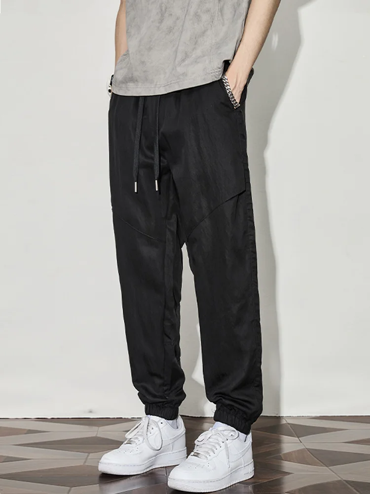 Tongxianui Cool Sensation повседневные брюки мужские летние тонкие спортивные брюки Qui Dry модная рабочая одежда брюки с манжетами
Tongxianui Cool Sensation повседневные брюки мужские летние тонкие спортивные брюки Qui Dry модная рабочая одежда брюки с манжетами