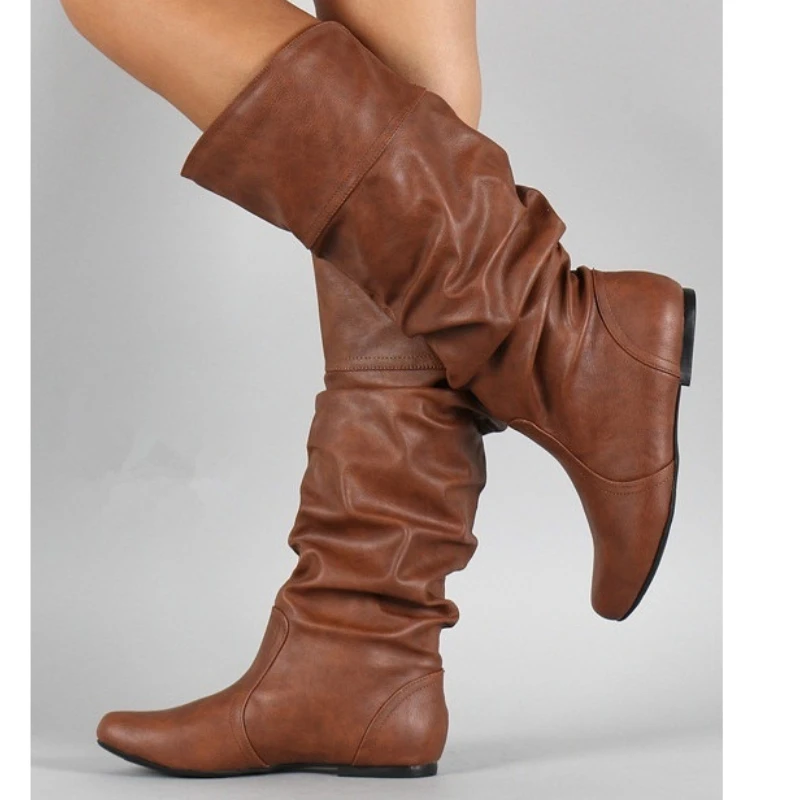 Vintage Knee High Boots Women Winter Spring Shoes 2025 Wedge Heels Women's High Long Riding Boots Brown Grey Black Shoe Footwear
Vintage Knee High Boots Women Winter Spring Shoes 2025 Wedge Heels Women's High Long Riding Boots Brown Grey Black Shoe Footwear