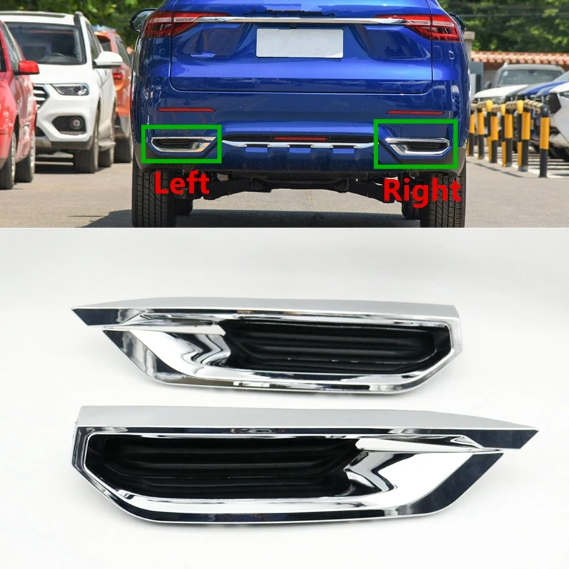 Exhaust Tail Pipe Decorative Frame Cover Assembly Rear Bumper Bright Strip For Great Wall Haval F7
Exhaust Tail Pipe Decorative Frame Cover Assembly Rear Bumper Bright Strip For Great Wall Haval F7