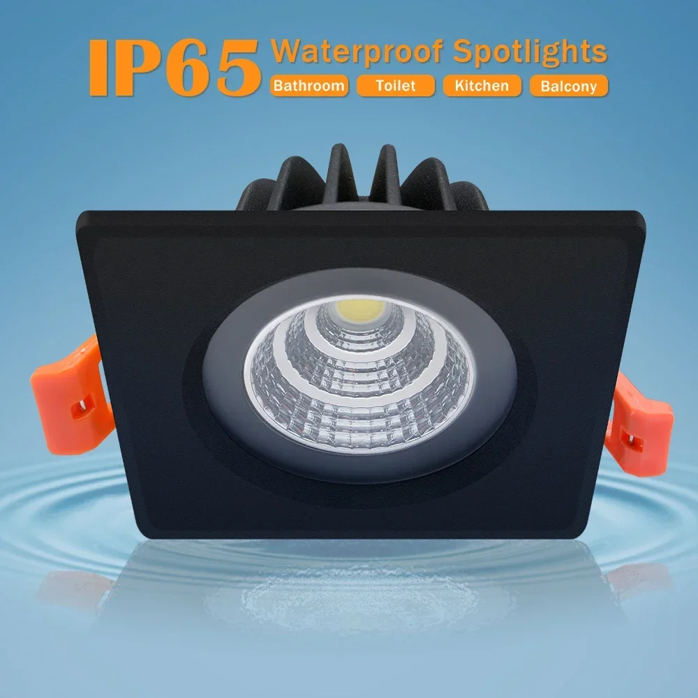 Waterproof Led Downlight COB Spot Lamp 7W 15W Down lights Led Ceiling Lamp Recessed led Spot Lighting for Kitchen Bathroom light
Waterproof Led Downlight COB Spot Lamp 7W 15W Down lights Led Ceiling Lamp Recessed led Spot Lighting for Kitchen Bathroom light