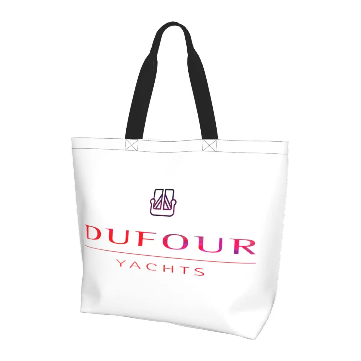 Dufour Yacht Shopping Tote Bag Canvas Large Capacity Shoulder Bags Shopper Grocery Handbag for Women
Dufour Yacht Shopping Tote Bag Canvas Large Capacity Shoulder Bags Shopper Grocery Handbag for Women