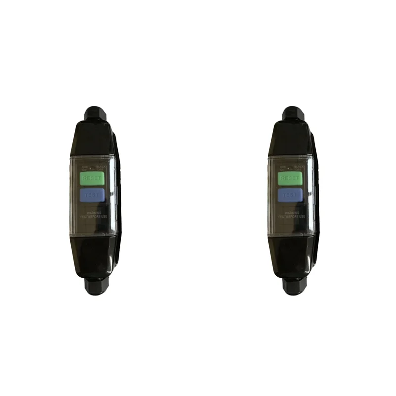 【FAVORITE!】2X In-Line RCD Connector, PRCD Intermediate Safety Switch, Outdoor Current Protection Against Electric Shock
【FAVORITE!】2X In-Line RCD Connector, PRCD Intermediate Safety Switch, Outdoor Current Protection Against Electric Shock