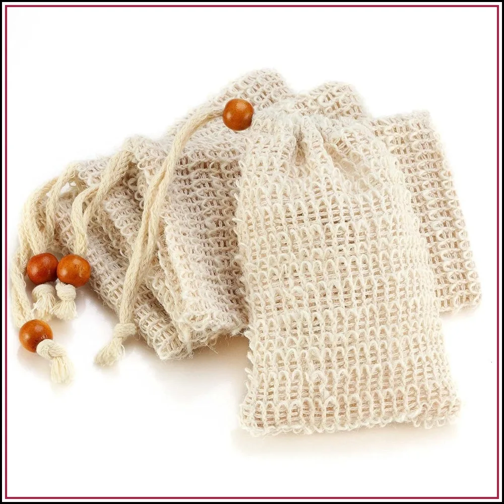 Natural Sisal Soap Saver Bag Mesh Pouch for Exfoliating Foaming and Drying Soap Holder Shower 4 Pack
Natural Sisal Soap Saver Bag Mesh Pouch for Exfoliating Foaming and Drying Soap Holder Shower 4 Pack