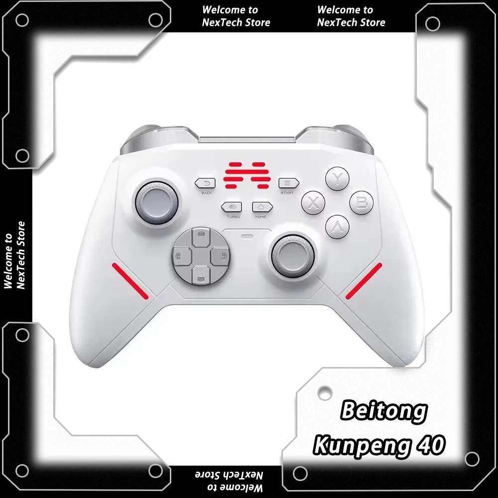 Beitong Kunpeng 40 Three Mode Smart Control Gamepad TMR Joystick Gaming Controllers Button Switch PC Gamer Gamepads Gifts Custom
Beitong Kunpeng 40 Three Mode Smart Control Gamepad TMR Joystick Gaming Controllers Button Switch PC Gamer Gamepads Gifts Custom
