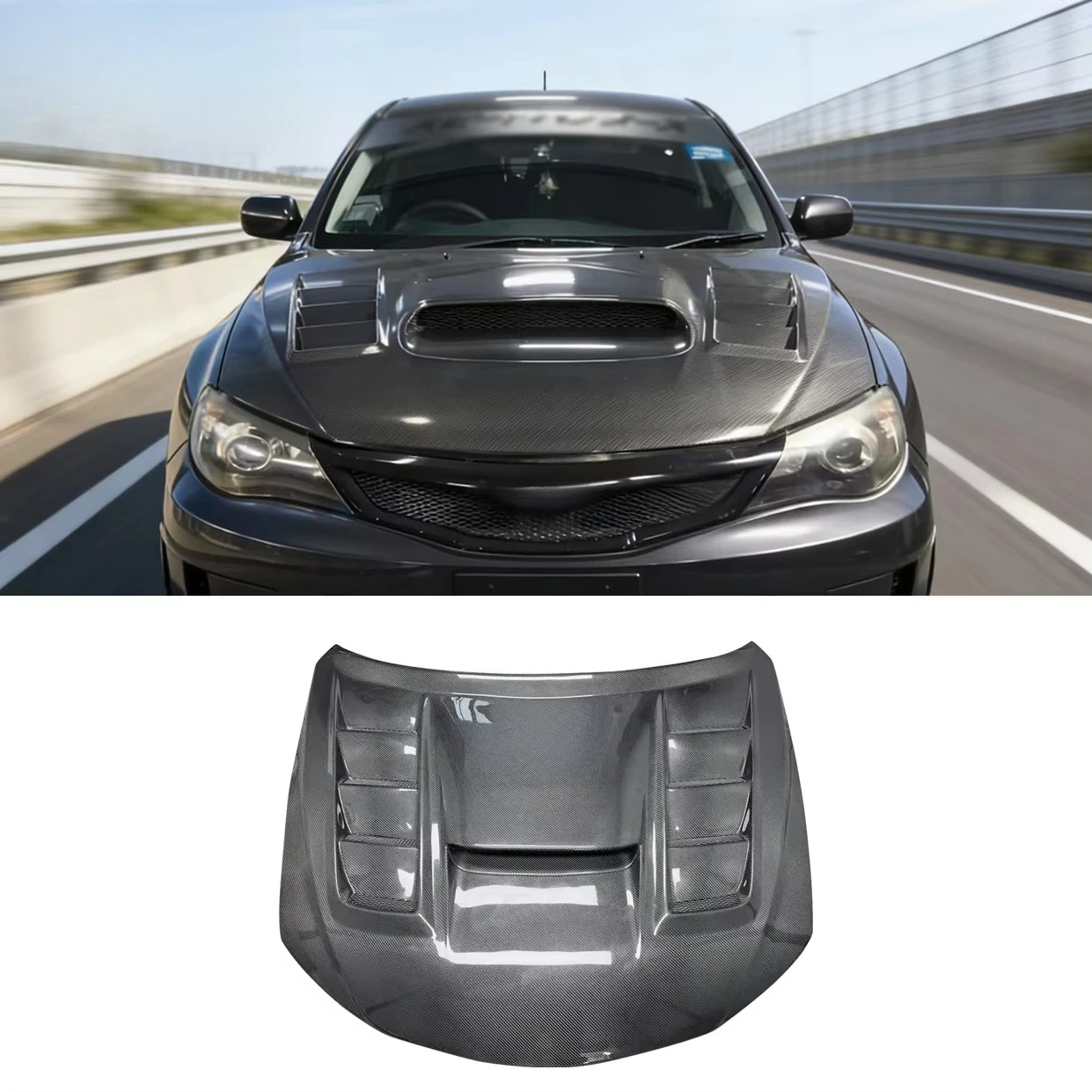 For Impreza STI GRB GVB 10th V Style Carbon Fiber Front Bumper Hood Bonnet Cover Car Auto Parts Body Kit
For Impreza STI GRB GVB 10th V Style Carbon Fiber Front Bumper Hood Bonnet Cover Car Auto Parts Body Kit