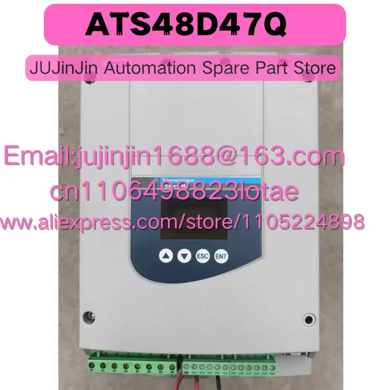 ATS48D47Q Б/у в хорошем рабочем состоянии Быстрая доставка
ATS48D47Q Б/у в хорошем рабочем состоянии Быстрая доставка