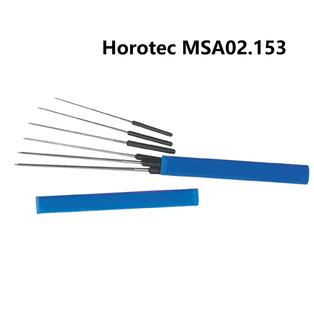 Horotec MSA02.153 Assortment of 5 Side Conical Cutting Broaches with Plastic Handle
Horotec MSA02.153 Assortment of 5 Side Conical Cutting Broaches with Plastic Handle