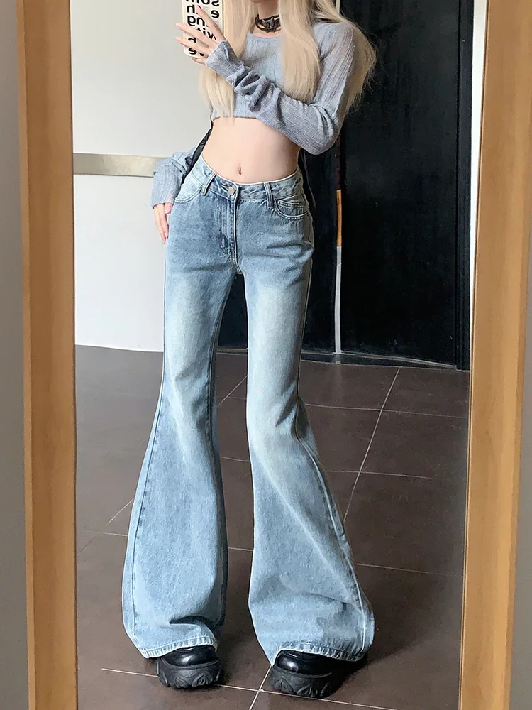 2024 Spring Autumn Women New Korean High Waist Long Trousers Female Slim Fit Flare Pants Ladies Solid Color Denim Jeans S698
2024 Spring Autumn Women New Korean High Waist Long Trousers Female Slim Fit Flare Pants Ladies Solid Color Denim Jeans S698
