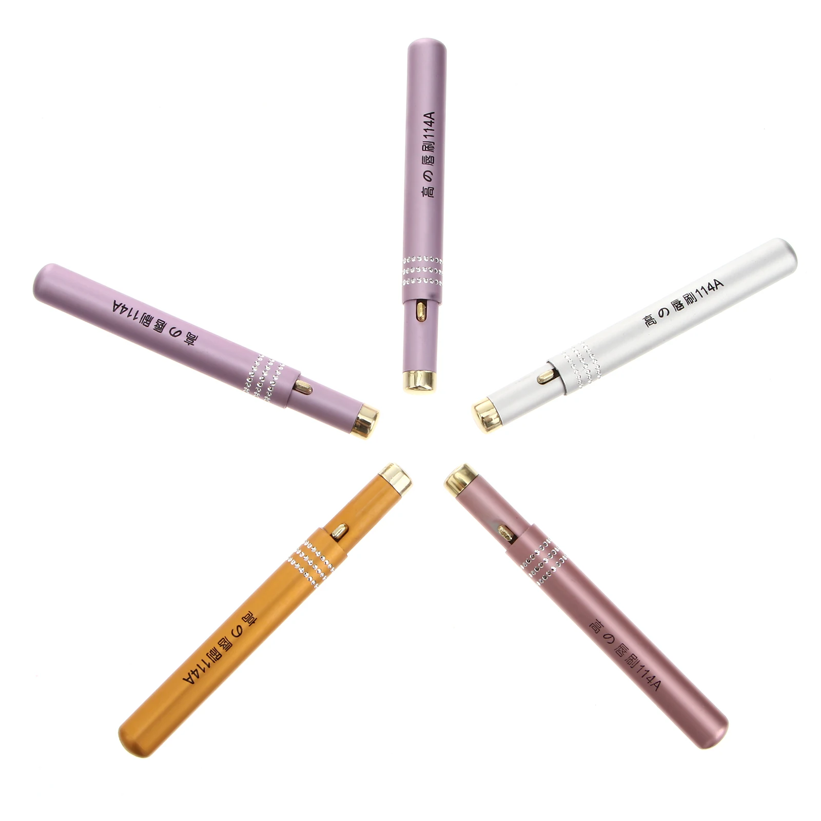 5Pcs Retractable Lip Brush Gloss Applicator Wands Comfortable Elastic Travel Size Metal Makeup Brushes for Lipstick
5Pcs Retractable Lip Brush Gloss Applicator Wands Comfortable Elastic Travel Size Metal Makeup Brushes for Lipstick