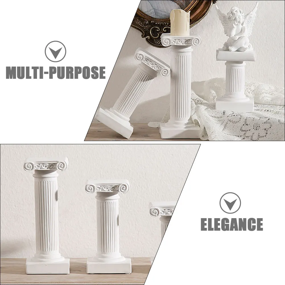 Roman Pillar Ornament Resin Column Holder Wedding Garden Statue Landscape Decor Pillar Candlestick Entry Way Prop Outdoor
Roman Pillar Ornament Resin Column Holder Wedding Garden Statue Landscape Decor Pillar Candlestick Entry Way Prop Outdoor