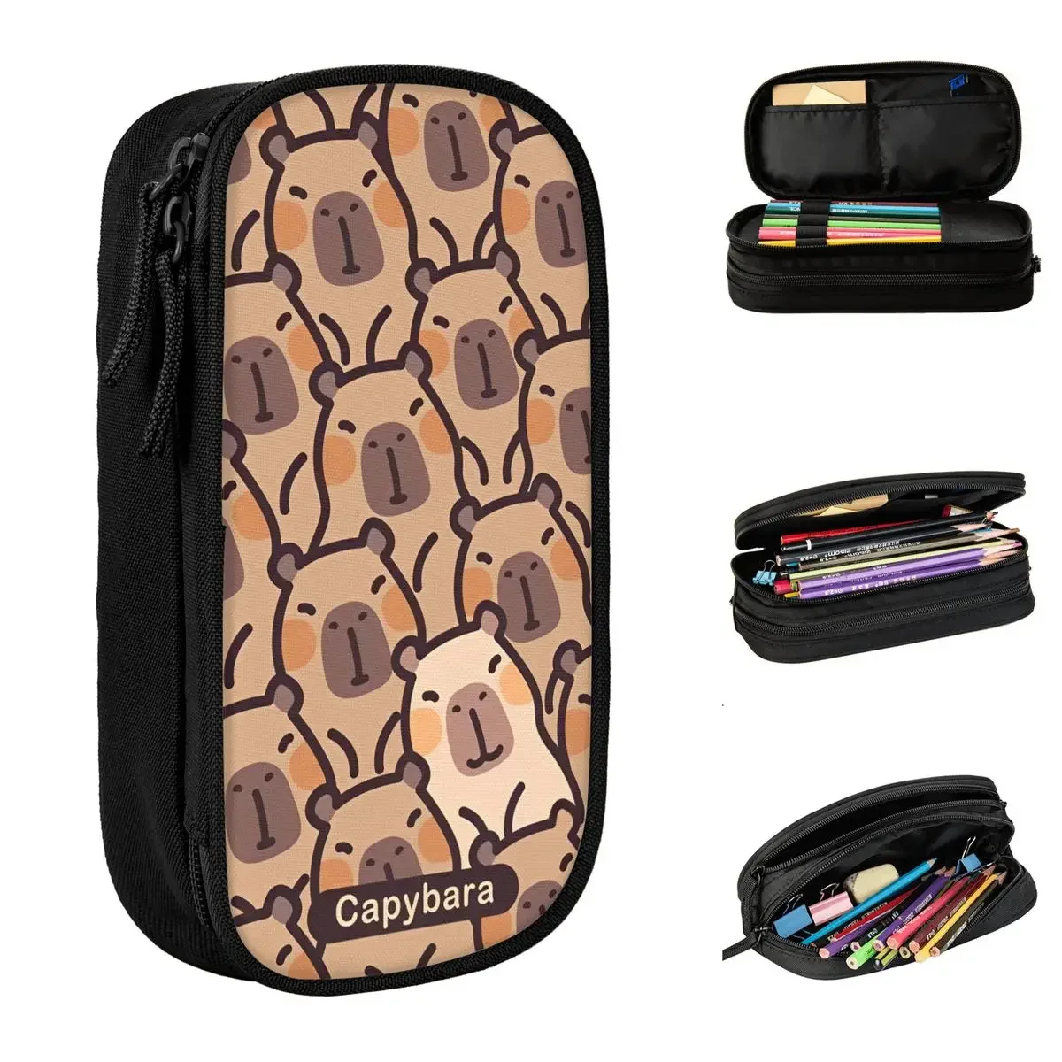 Kawaii Anime Capybara Pencil Cases Cartoon Pen Bags Girl Boy Large Storage Students School Zipper Pencilcases
Kawaii Anime Capybara Pencil Cases Cartoon Pen Bags Girl Boy Large Storage Students School Zipper Pencilcases