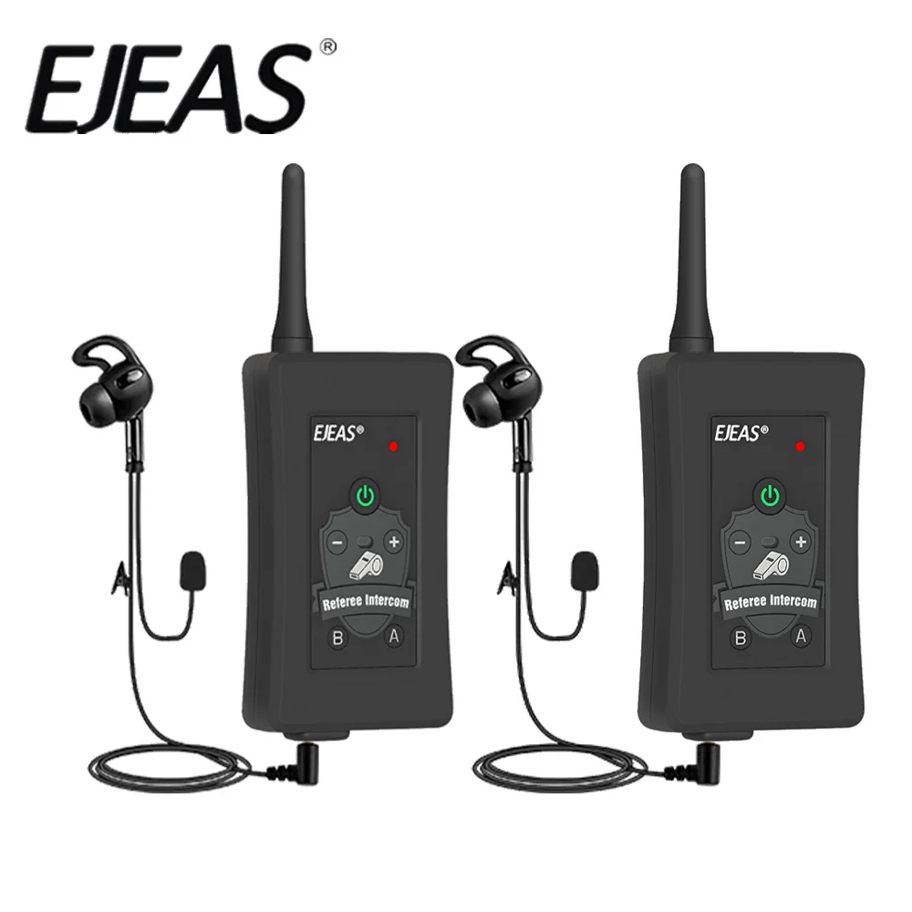 1/2PCS EJEAS FBIM Football Referee Intercom Headset 1500M Full Duplex Bluetooth 5.1 Motorcycle Interphone Wireless Communicator
1/2PCS EJEAS FBIM Football Referee Intercom Headset 1500M Full Duplex Bluetooth 5.1 Motorcycle Interphone Wireless Communicator