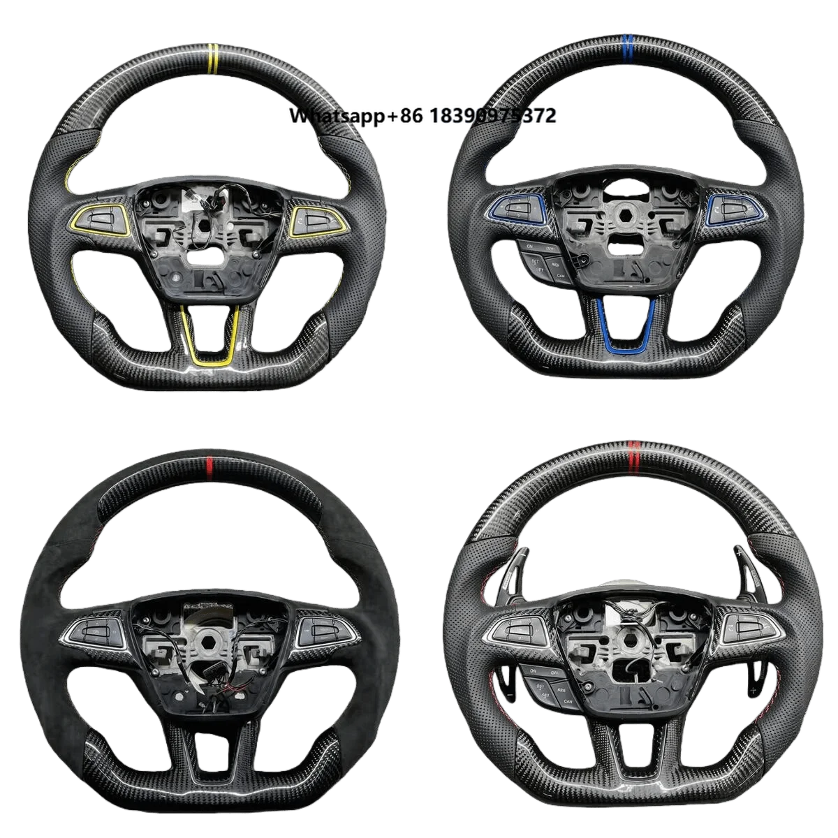 for MK3 RS ST Customized Perforated Leather Carbon Fiber Steering Wheel LED Display High Quality Car Interior
for MK3 RS ST Customized Perforated Leather Carbon Fiber Steering Wheel LED Display High Quality Car Interior