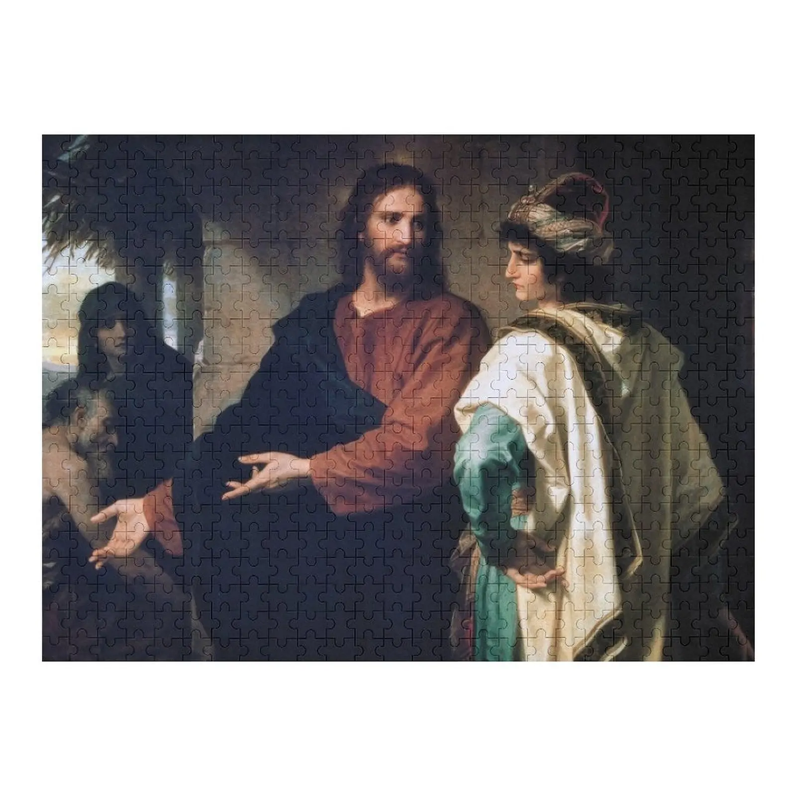 Original Jesus and the Rich Young Man Jigsaw Puzzle Name Wooden Toy Custom Gift Custom Personalized Wooden Name Puzzle
Original Jesus and the Rich Young Man Jigsaw Puzzle Name Wooden Toy Custom Gift Custom Personalized Wooden Name Puzzle