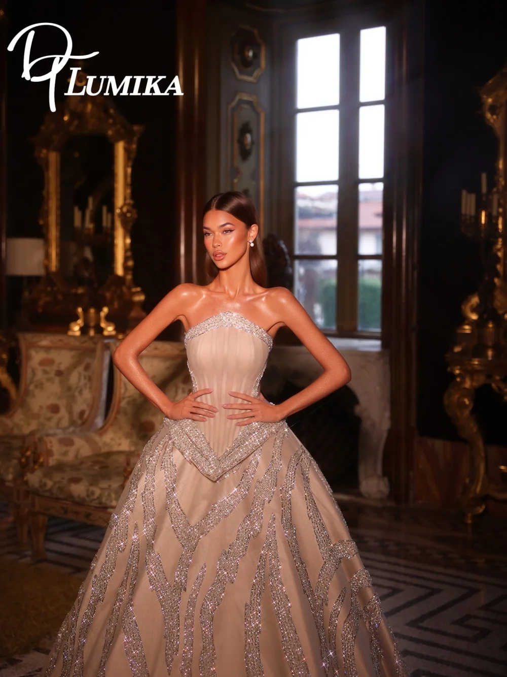 Elegant Crystal Beaded Spaghetti Strap Wedding Dress 2026 Timeless Elegance Full Rhinestone Bridal Gown Vestidos De Novia
Elegant Crystal Beaded Spaghetti Strap Wedding Dress 2026 Timeless Elegance Full Rhinestone Bridal Gown Vestidos De Novia