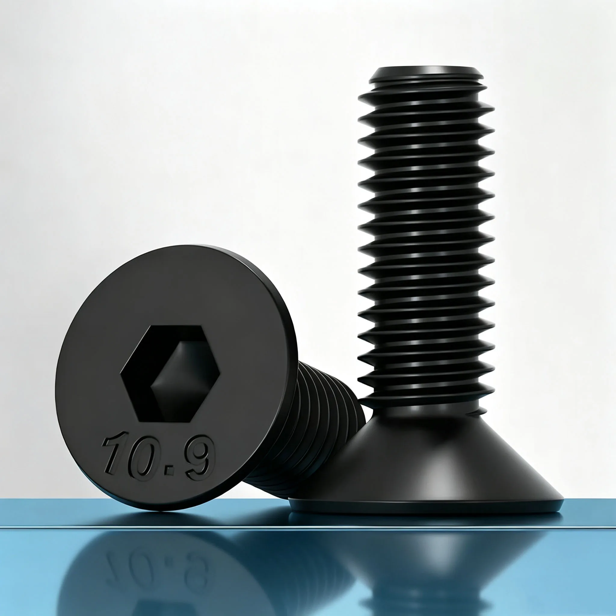 Grade 10.9 Alloy Steel BSW Hex Socket Flat Countersunk Screws 1/8'' 5/32'' 3/16'' British Thread Machine Fastener Bolts
Grade 10.9 Alloy Steel BSW Hex Socket Flat Countersunk Screws 1/8'' 5/32'' 3/16'' British Thread Machine Fastener Bolts