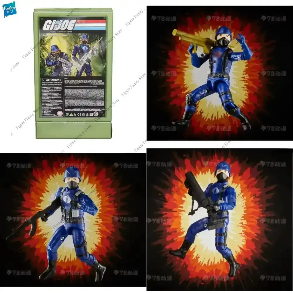 Special Offer New Original Action Figure for Hasbro G.I. Joe Classified Series Retro Collection Cobra Officer and Cobra
Special Offer New Original Action Figure for Hasbro G.I. Joe Classified Series Retro Collection Cobra Officer and Cobra