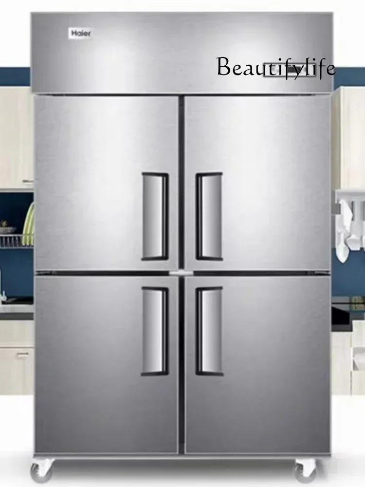 Commercial Frost-Free Air-Cooled Kitchen Vertical Fresh-Keeping Refrigerator Double Temperature Refrigeration Cabinet Freezer
Commercial Frost-Free Air-Cooled Kitchen Vertical Fresh-Keeping Refrigerator Double Temperature Refrigeration Cabinet Freezer