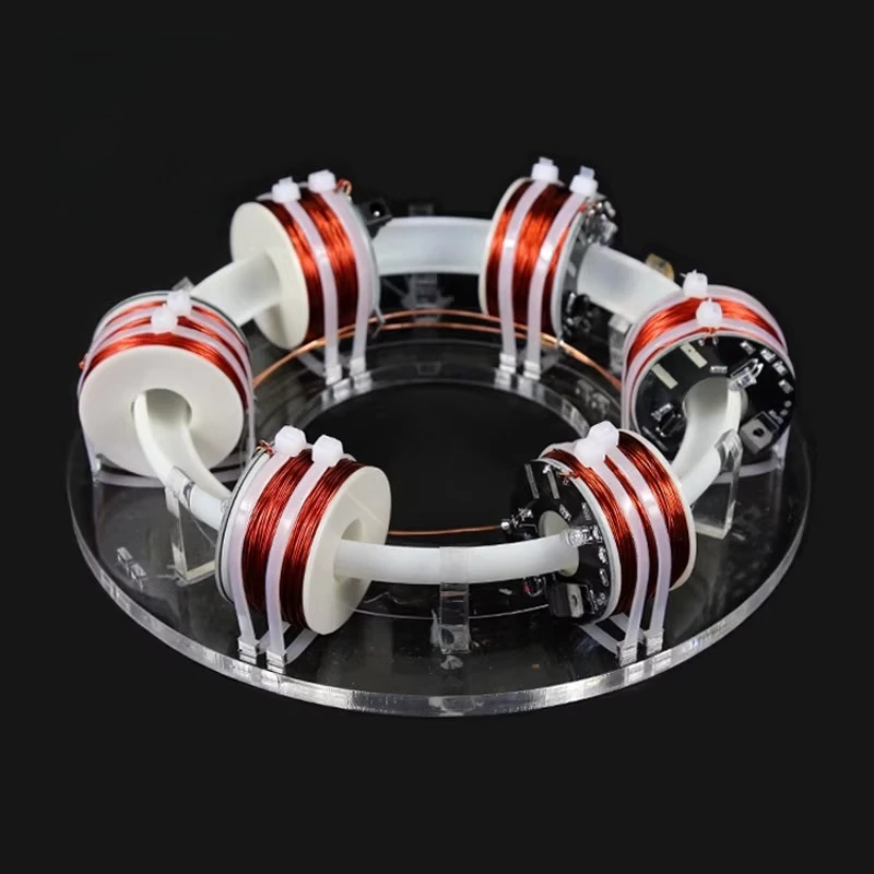 Ring-shaped cyclotron magnetic ring creative novelty technology toy model kit!
Ring-shaped cyclotron magnetic ring creative novelty technology toy model kit!