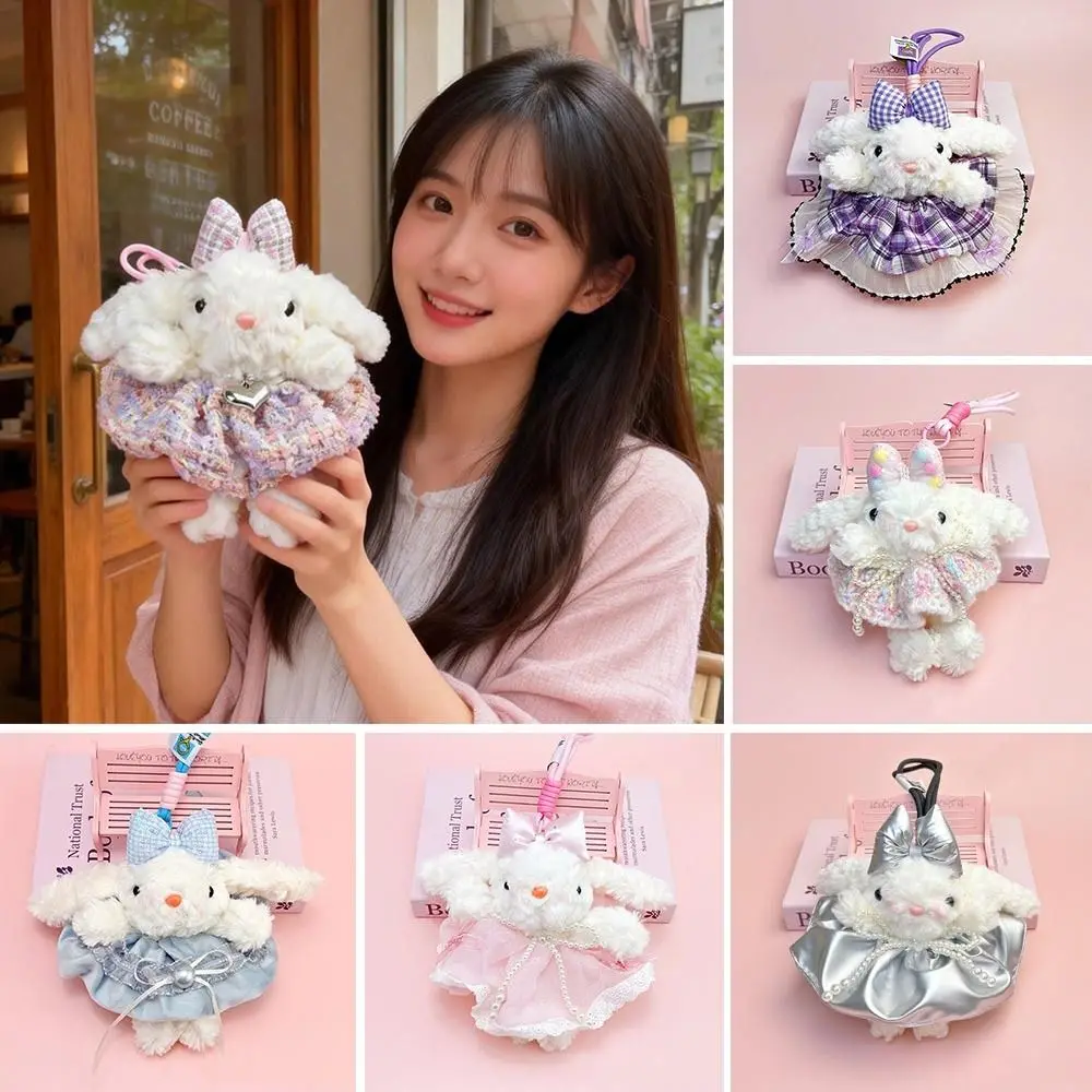 Creative Plush Rabbit Doll Pendant Lop Ears Cartoon Plush Doll Toys Stuffed Bowknot Doll Keychain Gifts
Creative Plush Rabbit Doll Pendant Lop Ears Cartoon Plush Doll Toys Stuffed Bowknot Doll Keychain Gifts