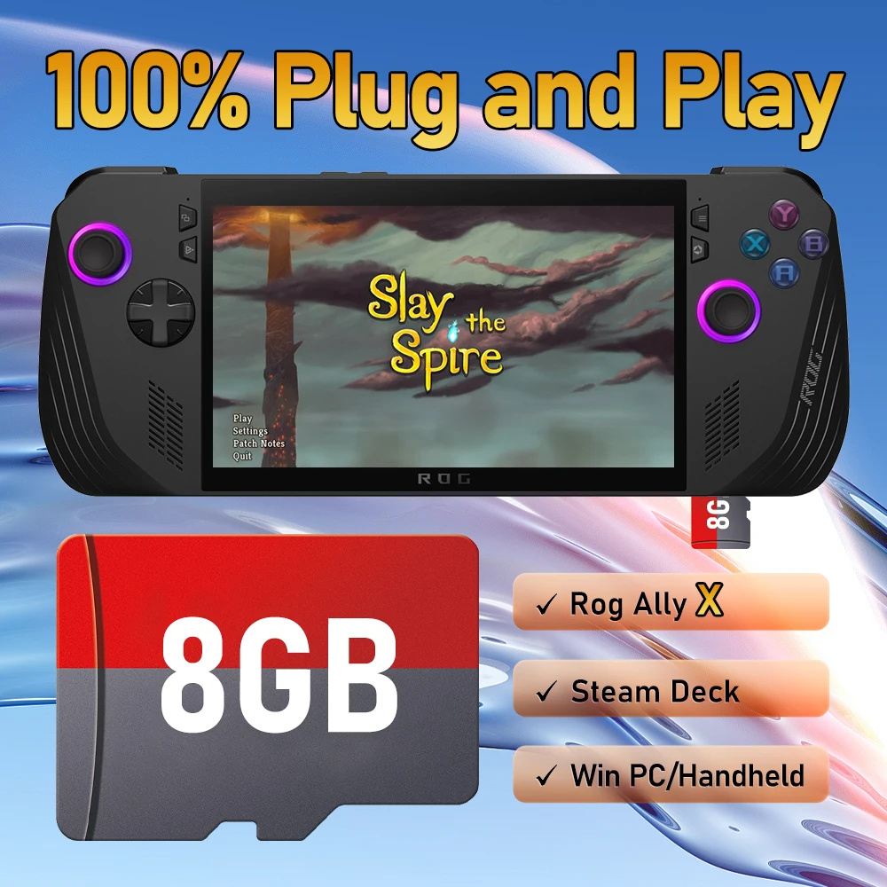 Gaming TF Card With 3168 Retro Games&2 PC Games For Rog Ally/Rog Ally X/GPD WIN4/LEGION GO/WIN PC&Laptop 8GB Game Card Plug&Play
Gaming TF Card With 3168 Retro Games&2 PC Games For Rog Ally/Rog Ally X/GPD WIN4/LEGION GO/WIN PC&Laptop 8GB Game Card Plug&Play