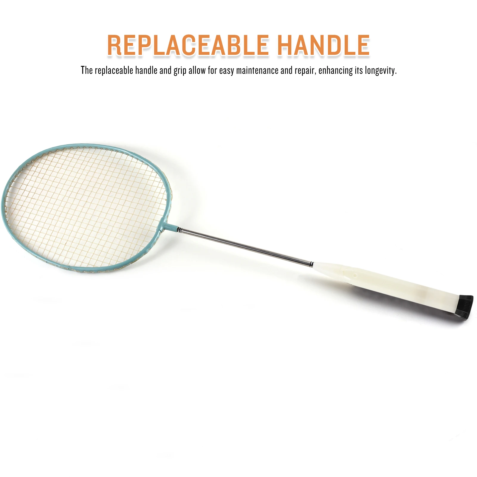 Floating Handle Badminton Racket Grip Smooth Plastic Durable Tennis Anti Vibration Supply Overgrips Replacement
Floating Handle Badminton Racket Grip Smooth Plastic Durable Tennis Anti Vibration Supply Overgrips Replacement