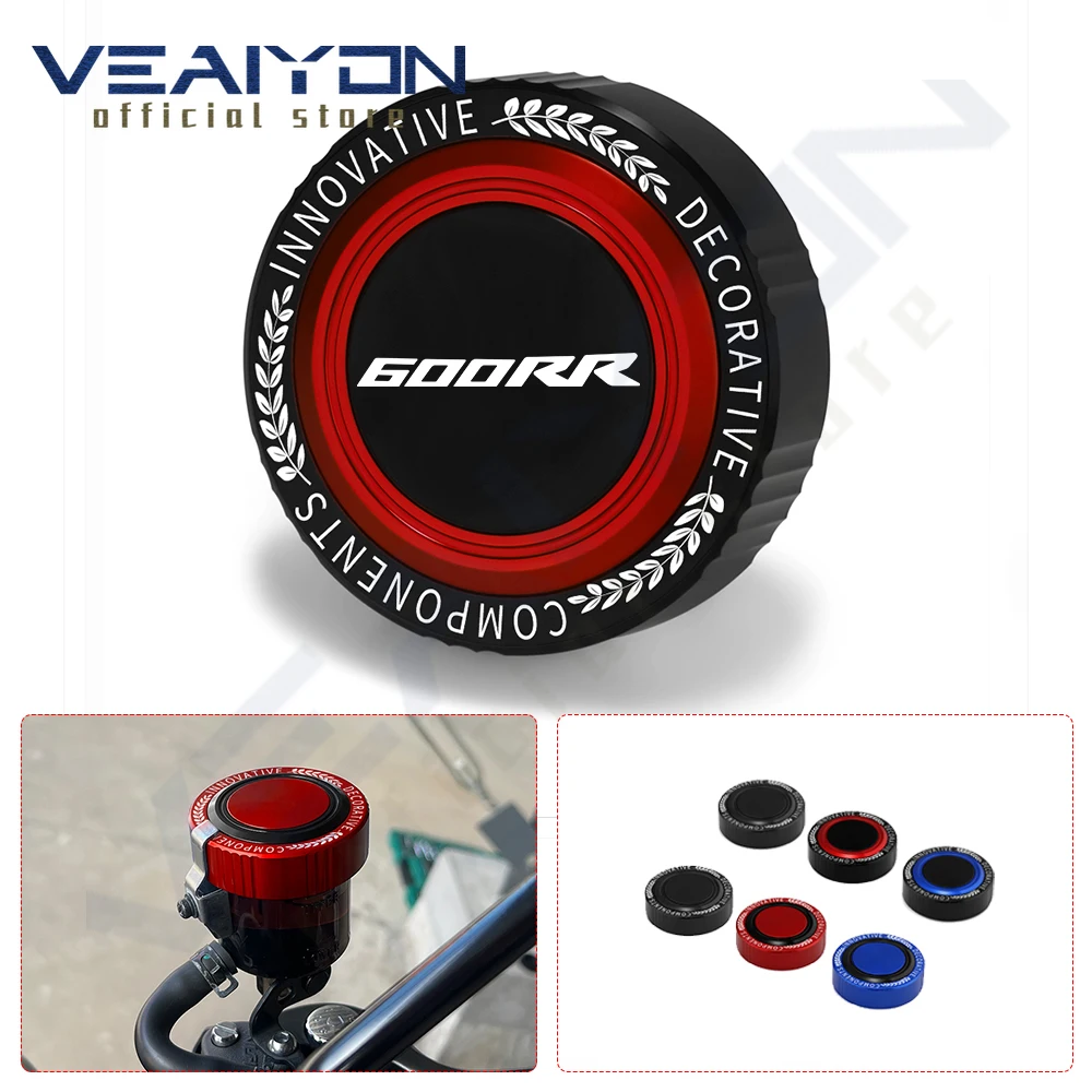 For CBR600RR 2007-2022 2023 2024 2025 Motorcycle Accessories CNC Aluminum Front Brake Fluid Cylinder Master Reservoir Cover Cap
For CBR600RR 2007-2022 2023 2024 2025 Motorcycle Accessories CNC Aluminum Front Brake Fluid Cylinder Master Reservoir Cover Cap