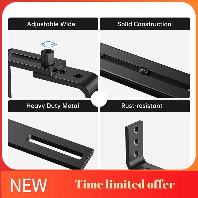 2PCS Flower Box Holders Brackets For Window Boxes Planters Hanging Flower Box Holders, Heavy Duty Wall
2PCS Flower Box Holders Brackets For Window Boxes Planters Hanging Flower Box Holders, Heavy Duty Wall