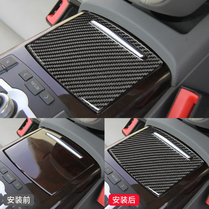 FOR Audi 05-11 A6 Modify the storage box cover plate Decorative stickers Audi A6L Carbon fiber interior modification
FOR Audi 05-11 A6 Modify the storage box cover plate Decorative stickers Audi A6L Carbon fiber interior modification
