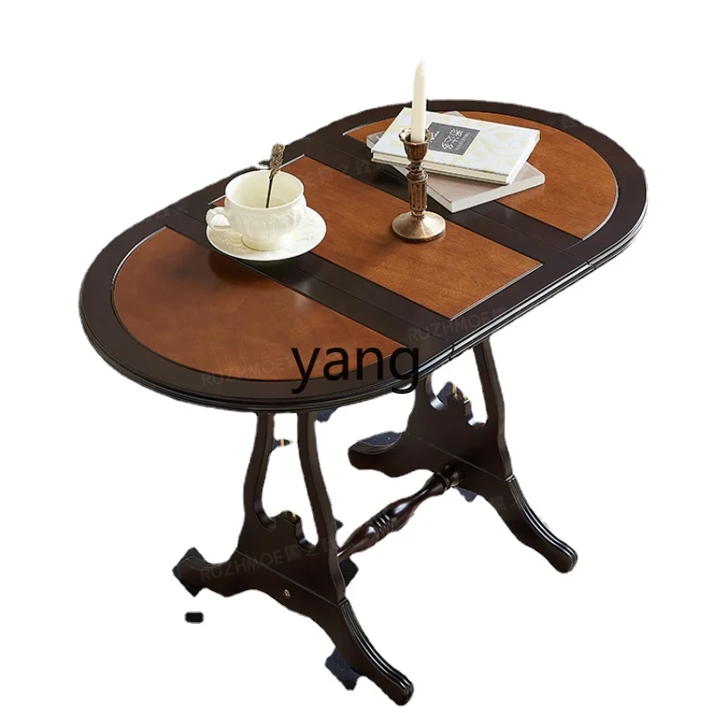 Yjq Tea Table Vintage Solid Wood Folding Small Table Old-Fashioned Mid-Ancient Side Table Solid Wood
Yjq Tea Table Vintage Solid Wood Folding Small Table Old-Fashioned Mid-Ancient Side Table Solid Wood