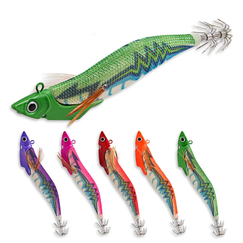 2Pcs 13.4cm-38.5g Night Glow Sea Fishing Lead Head Wooden Shrimp Imitation Equipped With Squid Hook Realistic Shrimp Bait
2Pcs 13.4cm-38.5g Night Glow Sea Fishing Lead Head Wooden Shrimp Imitation Equipped With Squid Hook Realistic Shrimp Bait