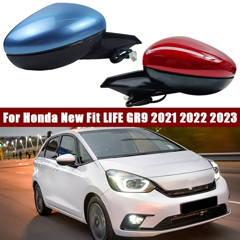 Car accessories For Honda New Fit LIFE GR9 2021 2022 2023 Side Rear View Mirror Reversing Mirror Assembly Electric Adjustment
Car accessories For Honda New Fit LIFE GR9 2021 2022 2023 Side Rear View Mirror Reversing Mirror Assembly Electric Adjustment