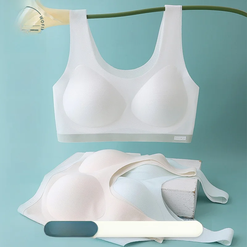 Teenage Development Stage Girls Bra Underwear Steel Ring Gathered Chest Small Flat Large College Students Suits U-Neck Design
Teenage Development Stage Girls Bra Underwear Steel Ring Gathered Chest Small Flat Large College Students Suits U-Neck Design