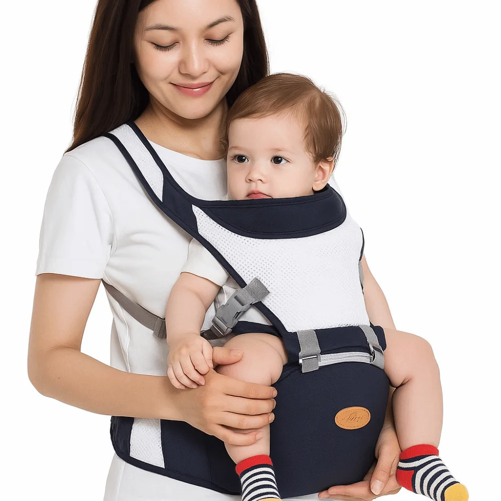 Newborn Front Holding Baby Carrier Soft Material Sling Design Baby Waist Stool Breathable 360 Ergonomic Carrier
Newborn Front Holding Baby Carrier Soft Material Sling Design Baby Waist Stool Breathable 360 Ergonomic Carrier