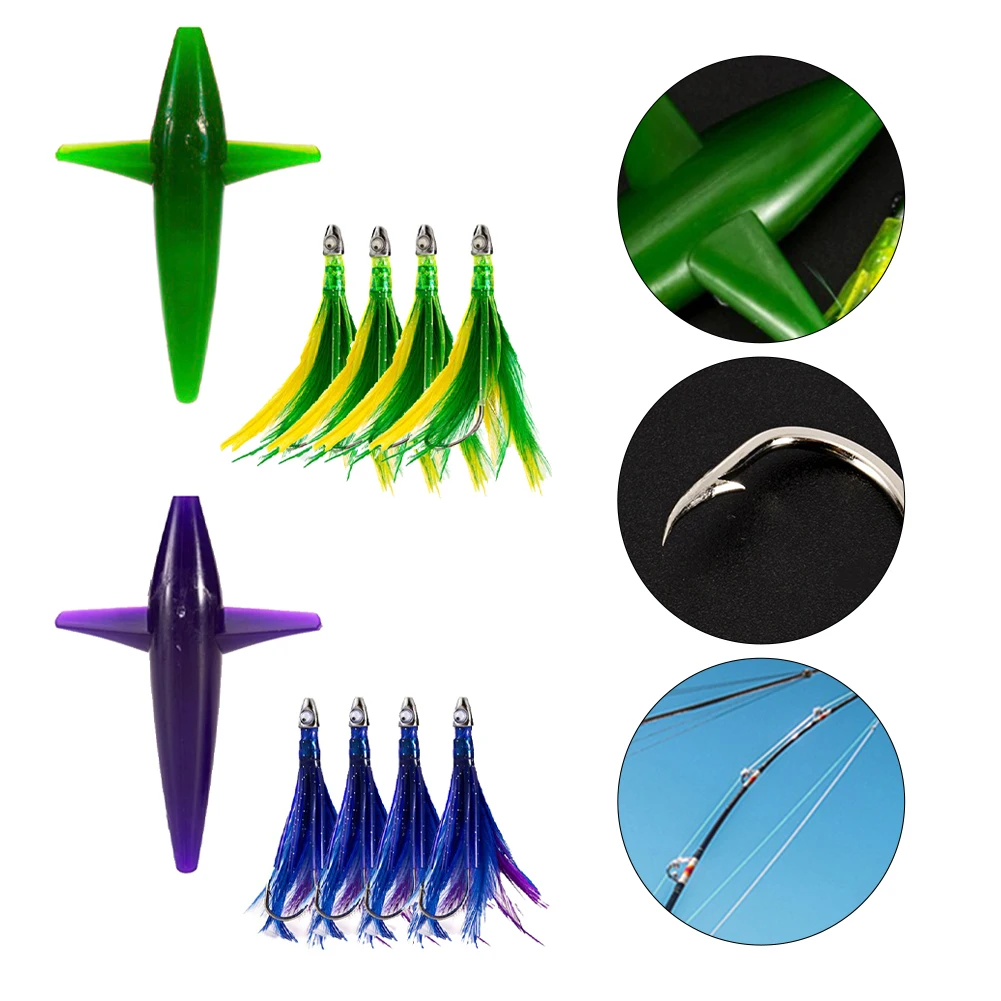Enduring Tuna Lure with Feathered Trolling Skirt Steel Hook Implementation Made for Tuna Temptation Used Around the Earth
Enduring Tuna Lure with Feathered Trolling Skirt Steel Hook Implementation Made for Tuna Temptation Used Around the Earth