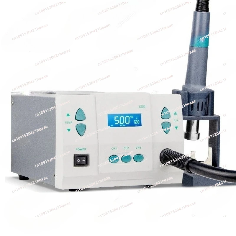 Suitable for Heat Gun Lead Free Hot Air Soldering Station Microcomputer Temperature Rework Station 220V QUICK
Suitable for Heat Gun Lead Free Hot Air Soldering Station Microcomputer Temperature Rework Station 220V QUICK