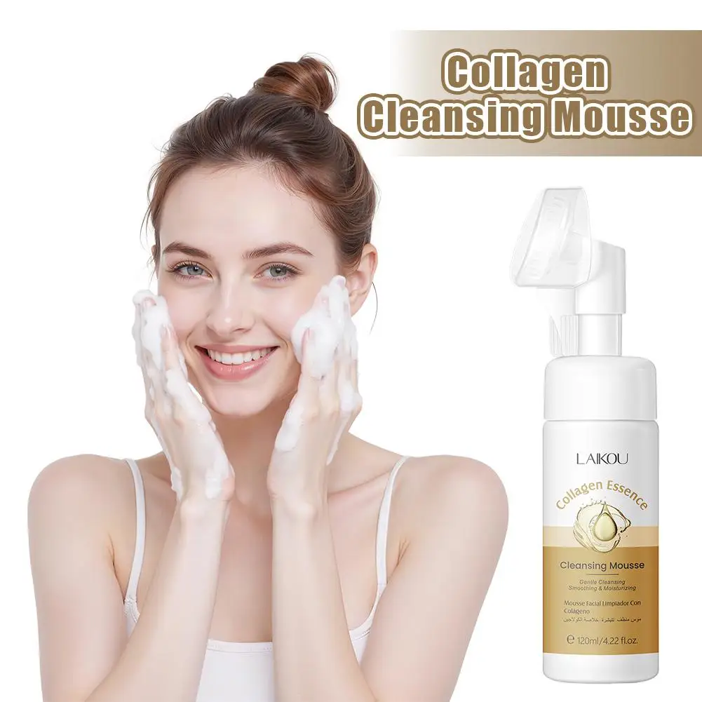 1/2/3PCS 120ml LAIKOU Collagen Gentle Cleansing Mousse – Deeply Cleans Pores, Moisturizing Facial Foam for All Skin Types
1/2/3PCS 120ml LAIKOU Collagen Gentle Cleansing Mousse – Deeply Cleans Pores, Moisturizing Facial Foam for All Skin Types